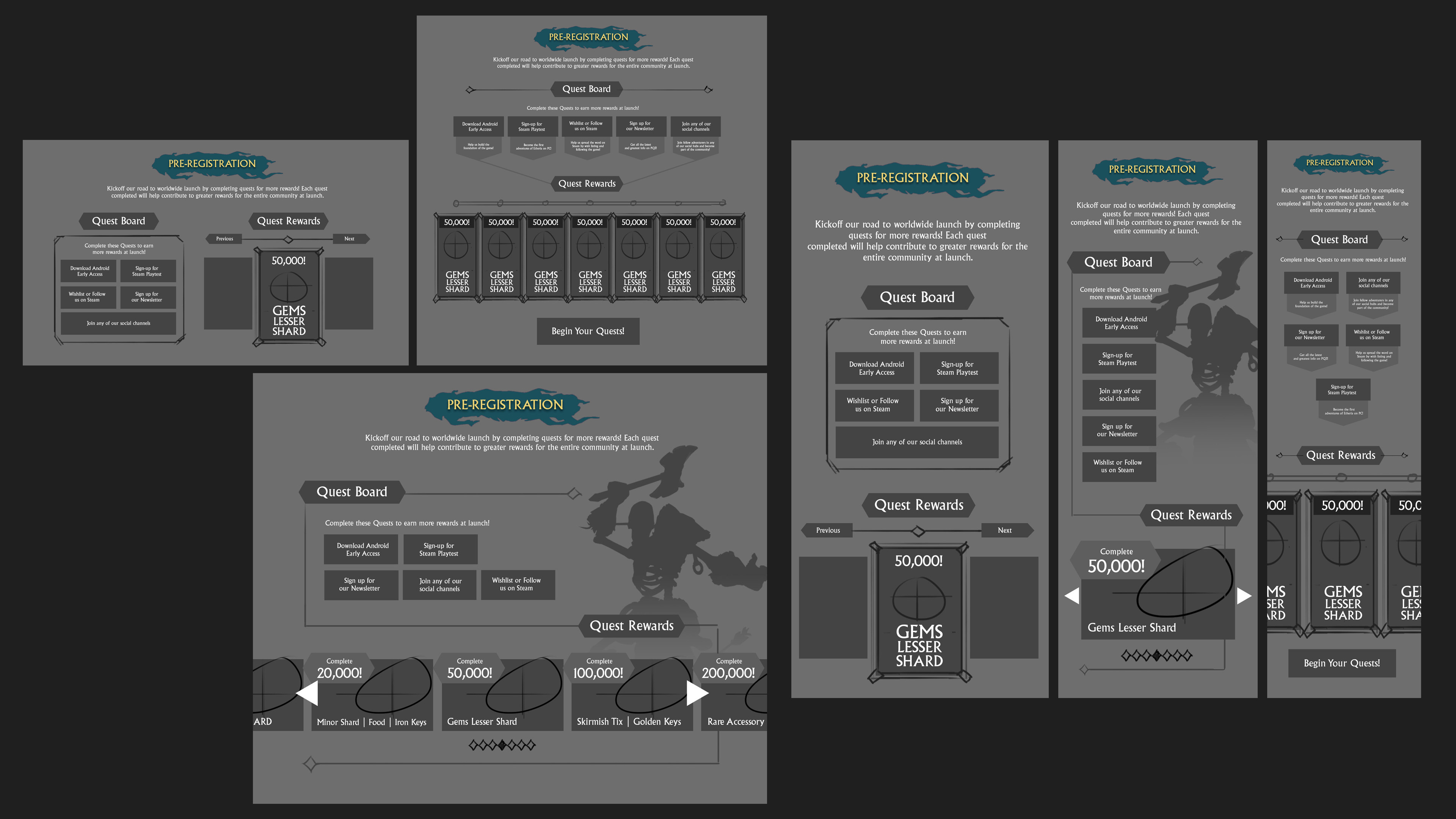 Pre-Registration Design Sketches