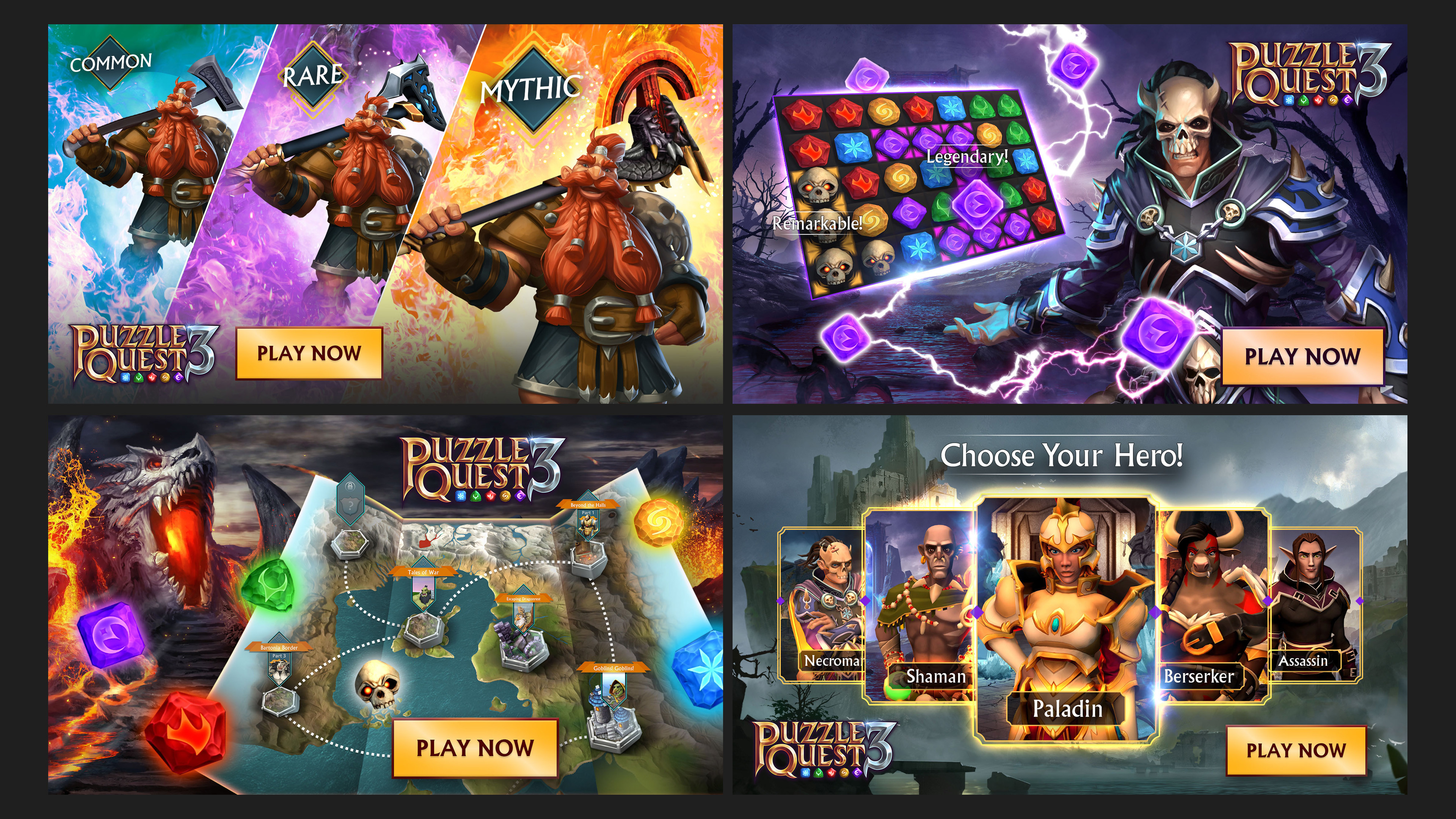 UA Static Banner Design Examples