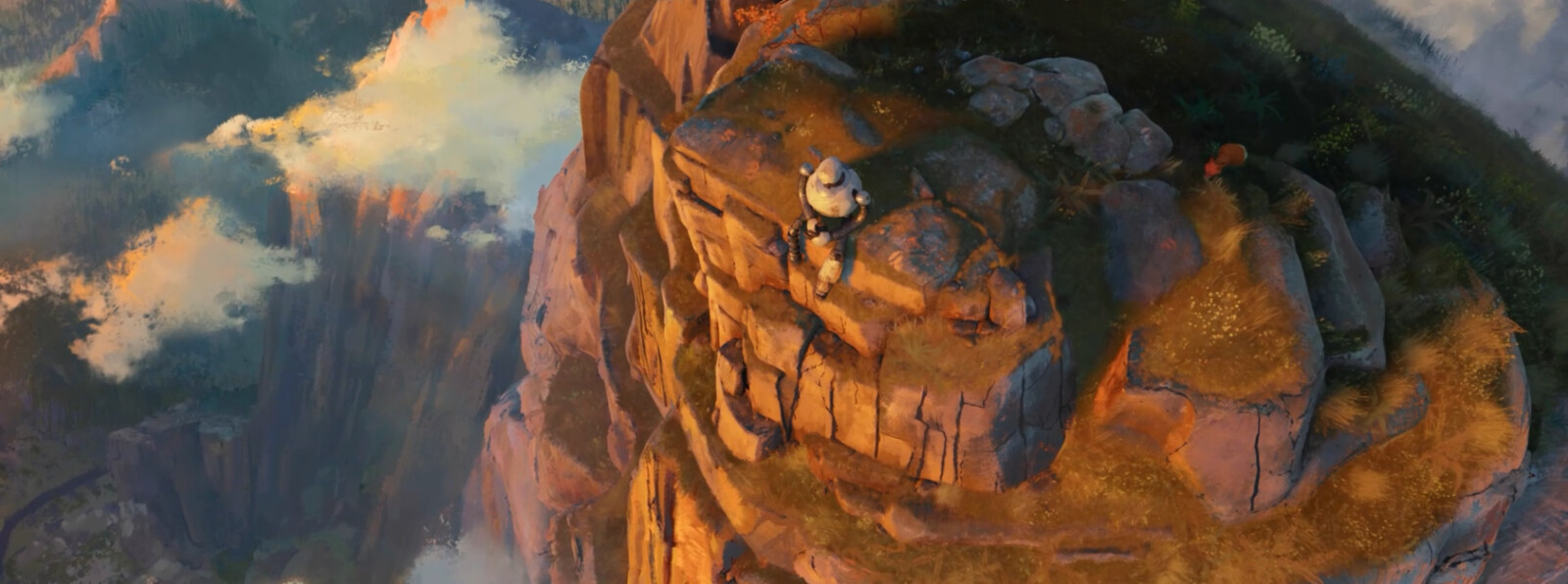 Responsible for cliff texturing, look development and microdressing/scattering. Missing correct colorspace.