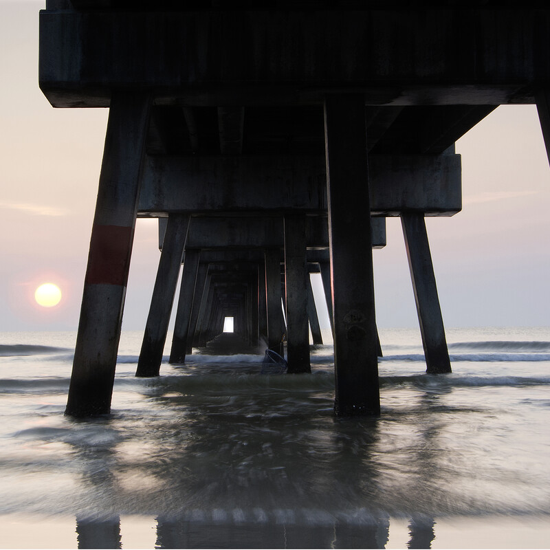 Sunrise Under the Pier
