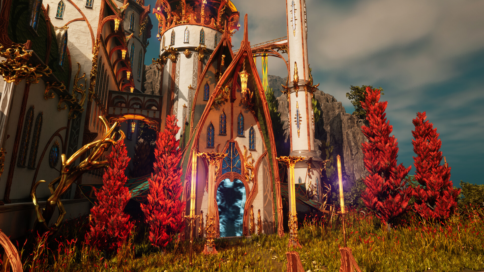 ArtStation - Elven castle