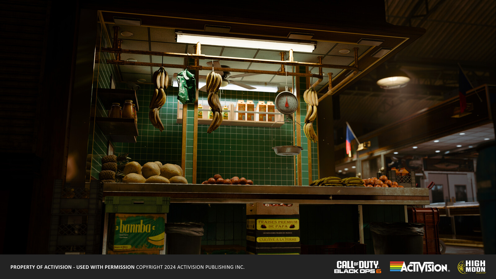 Market: Responsible for world material, props and scans.