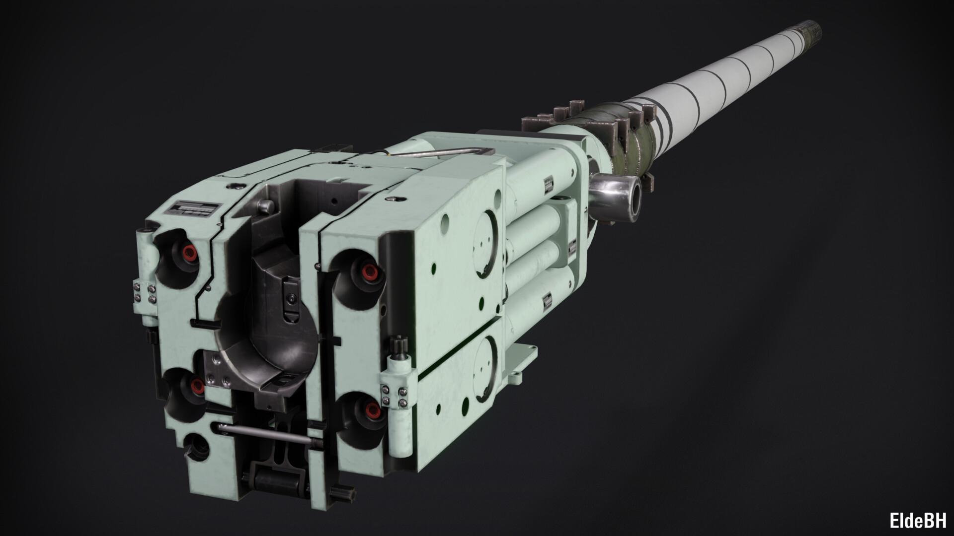 Floris van de Wetering - ASCALON 140mm Gun