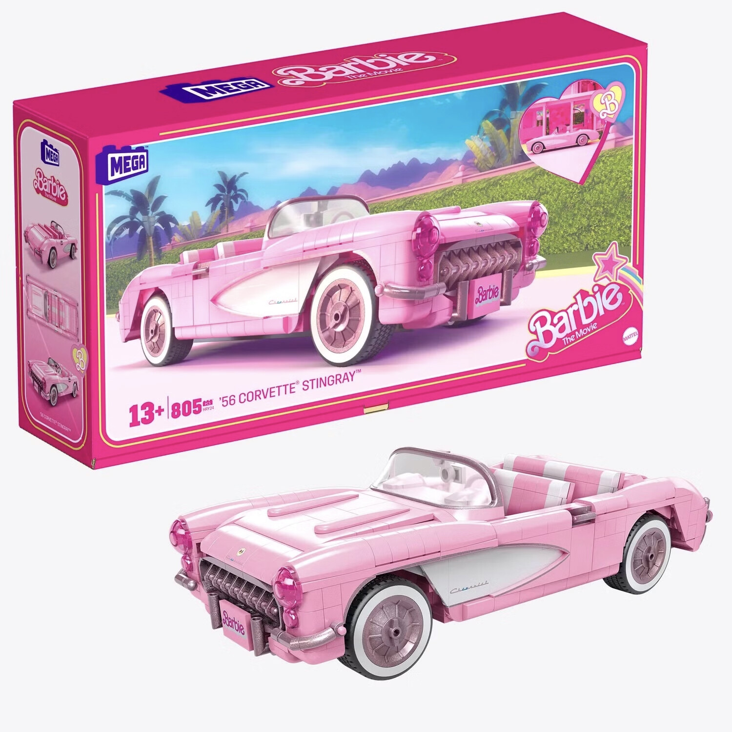 E-Commerce Combo Shot - Physical Render - Barbie Corvette