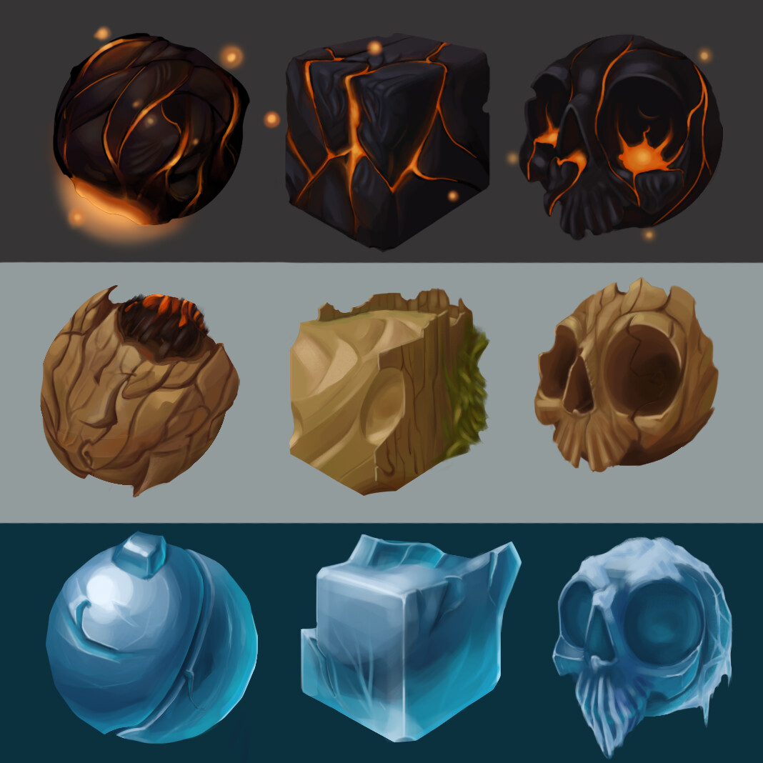 ArtStation - Materials practice p.1