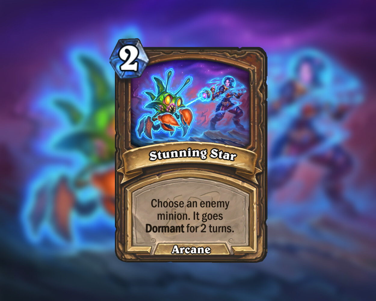 Stunning Star card