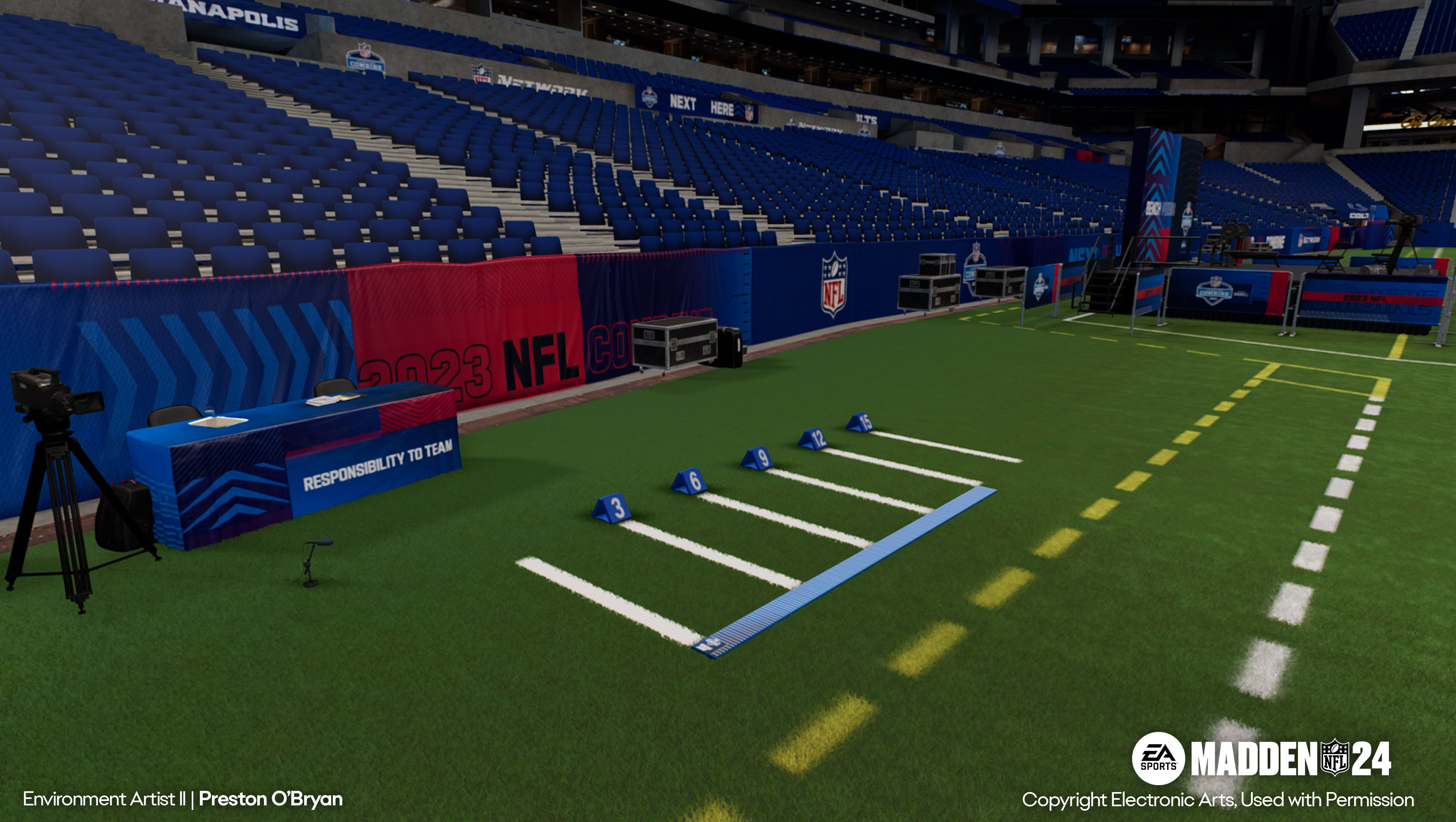 Provided environment direction and reviews on this stadium done by Carolina Damian Fernandez.