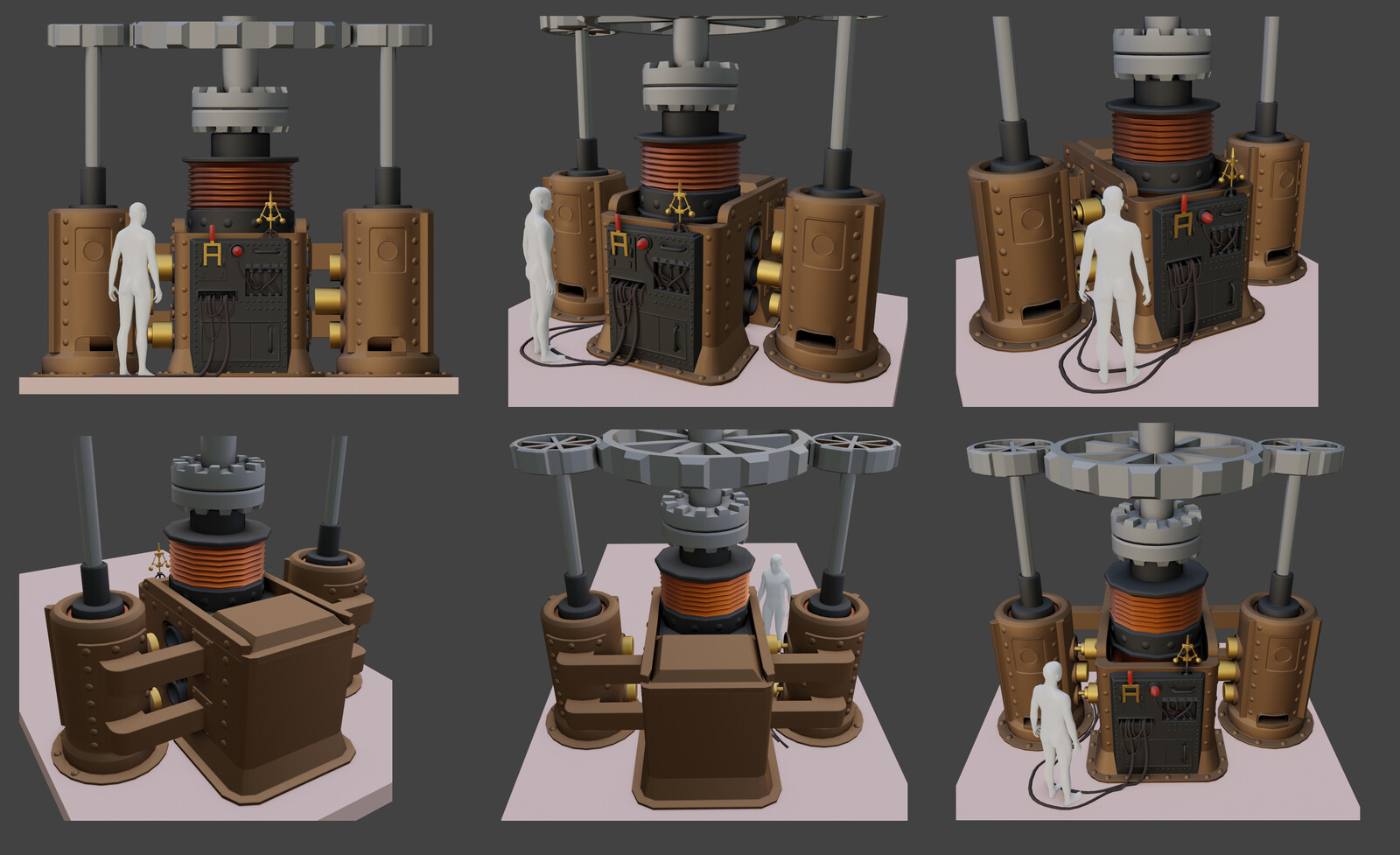 3d block out - generator