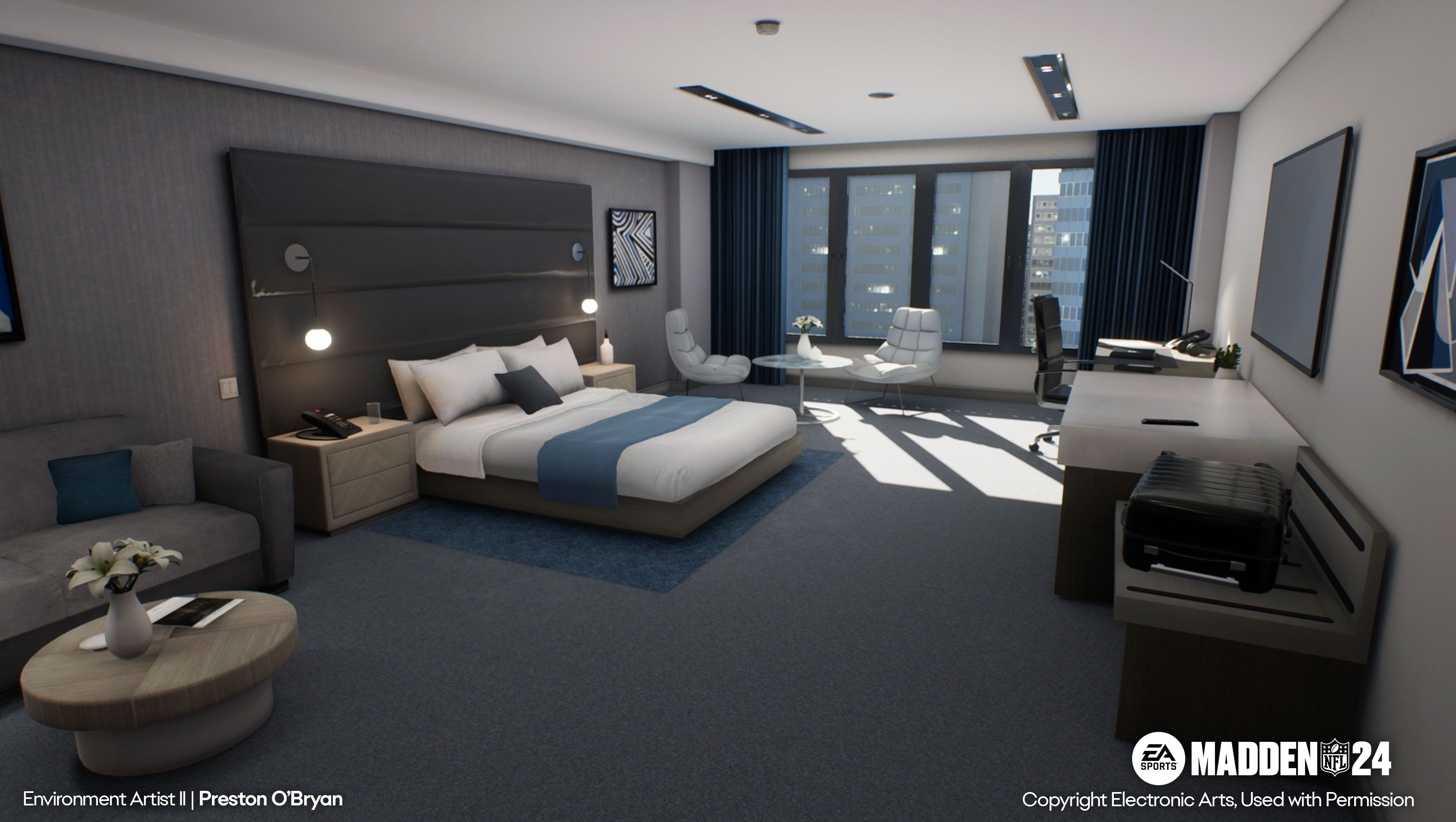 Provided environment direction and reviews on this set done by Carolina Damian Fernandez.