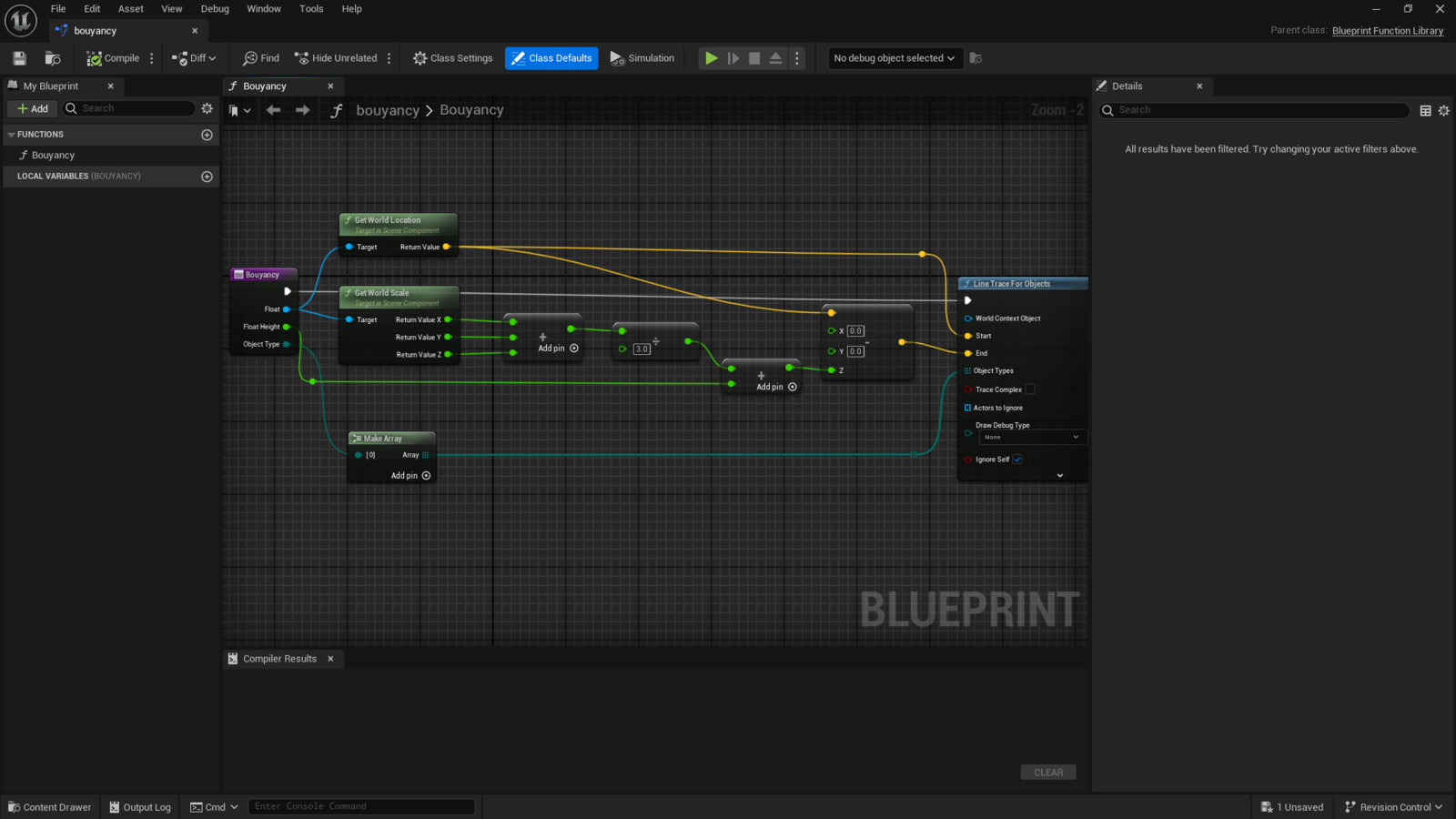 Unreal Engine Boat & Buoyancy Script