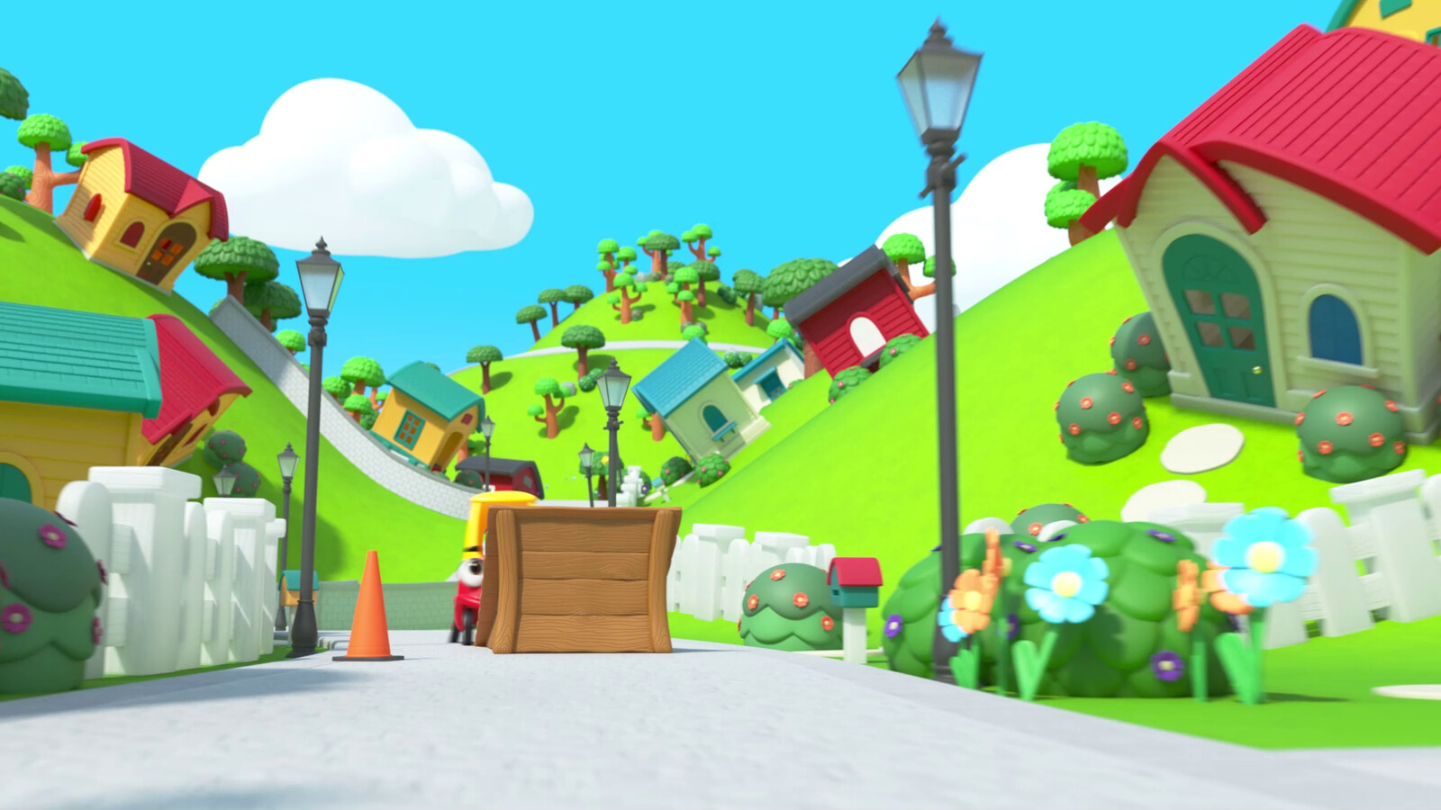 Responsible for environment modelling and shading.