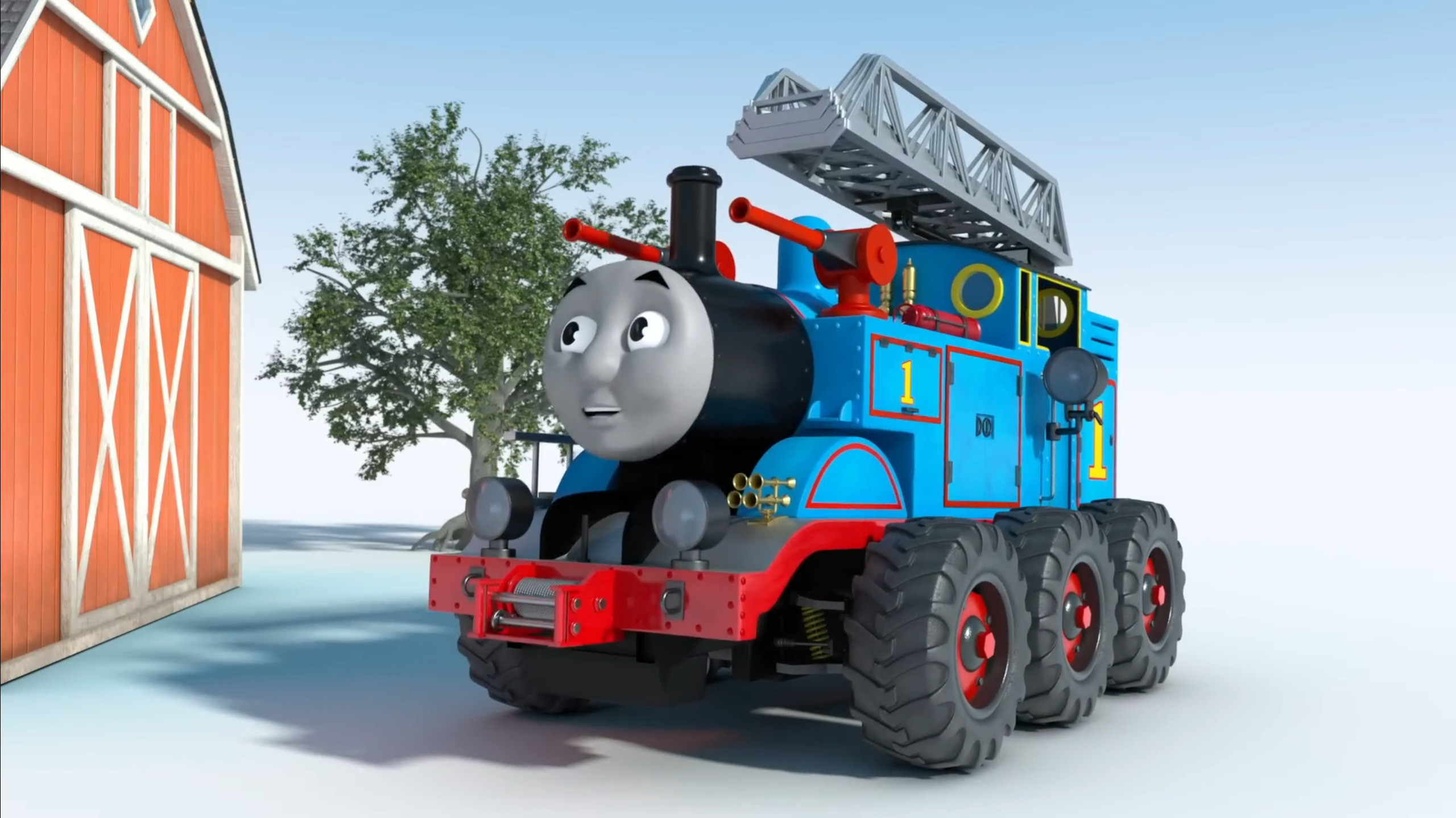 Responsible for firefighter Thomas modelling and shading and all environment art.