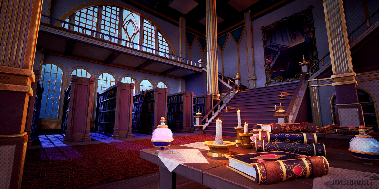 Tranquil Library 