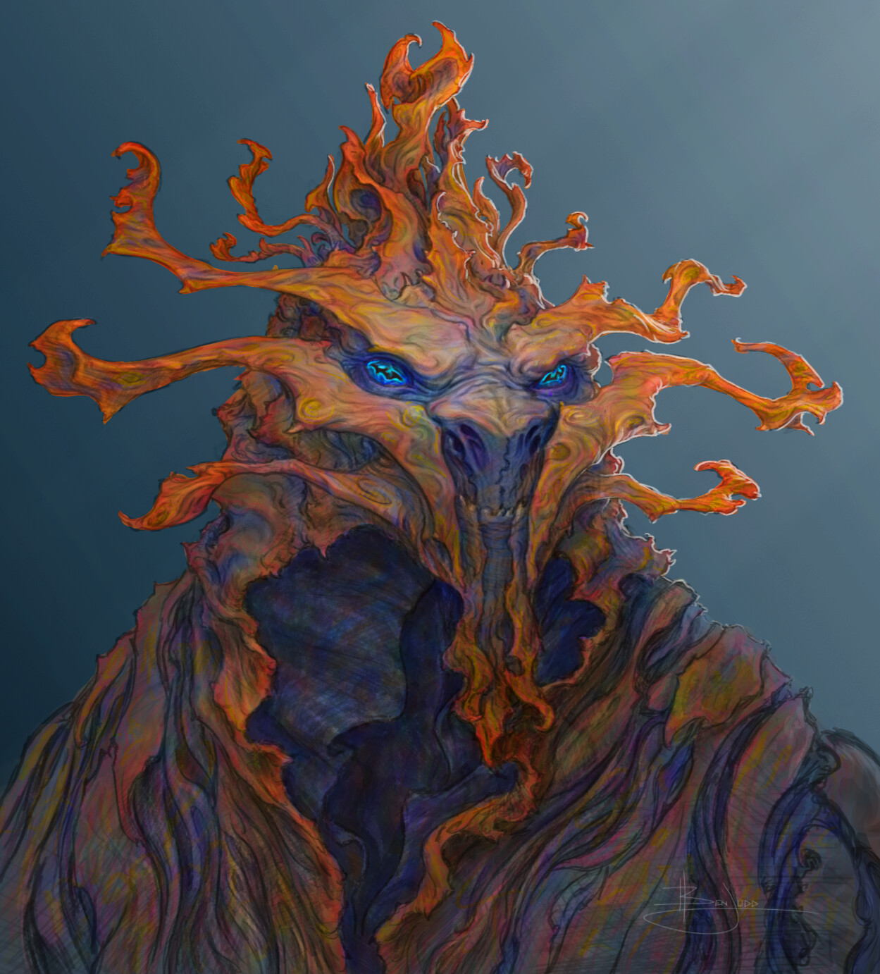 Final bust concept. 
