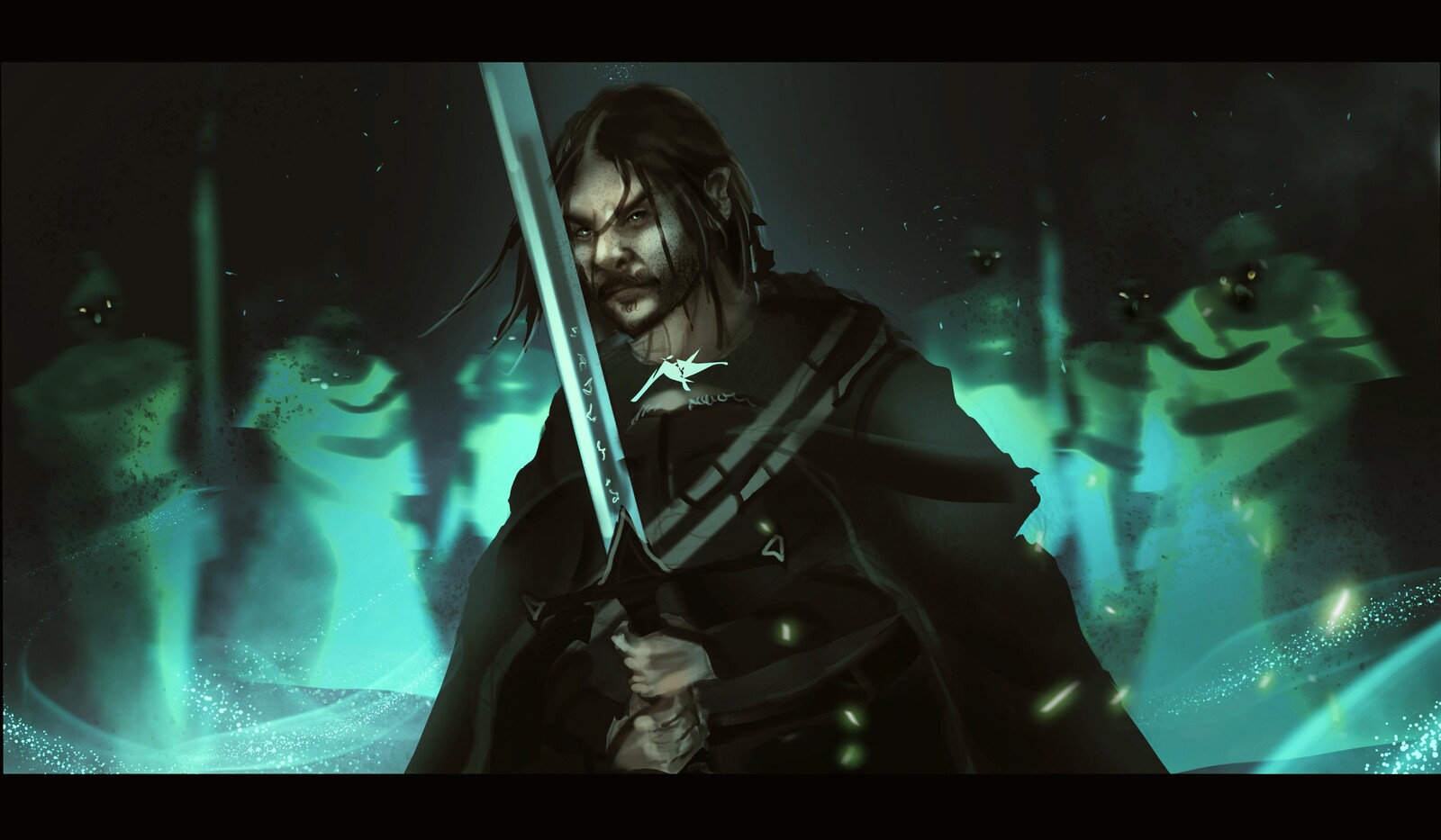 LOTR Story Aragorn Ghost command 
