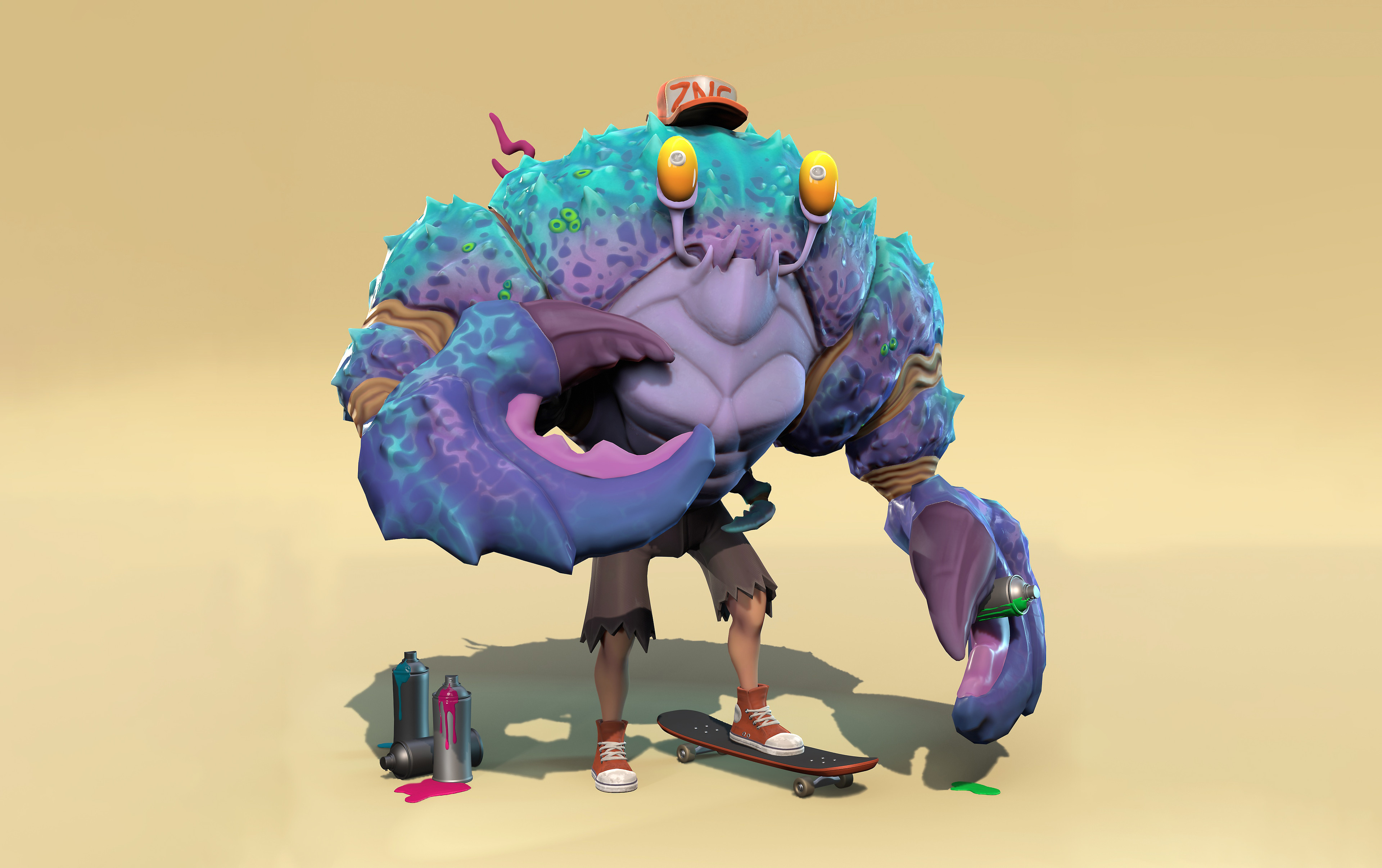 Carcinus Render