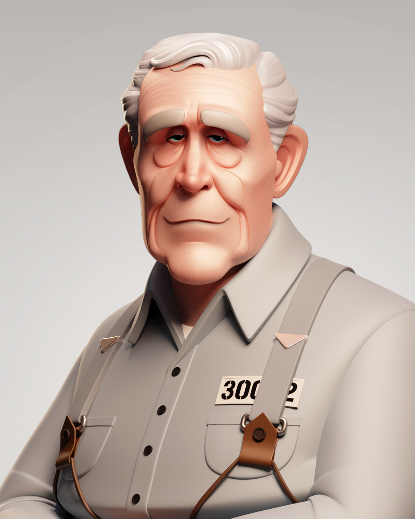 ArtStation - Brooks - Shawshank Redemption