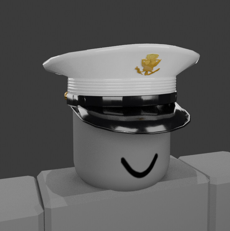 ArtStation USMC Dress Blues Cover Roblox UGC