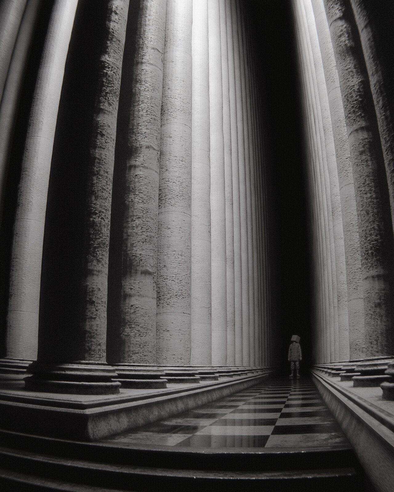 the pillar maze