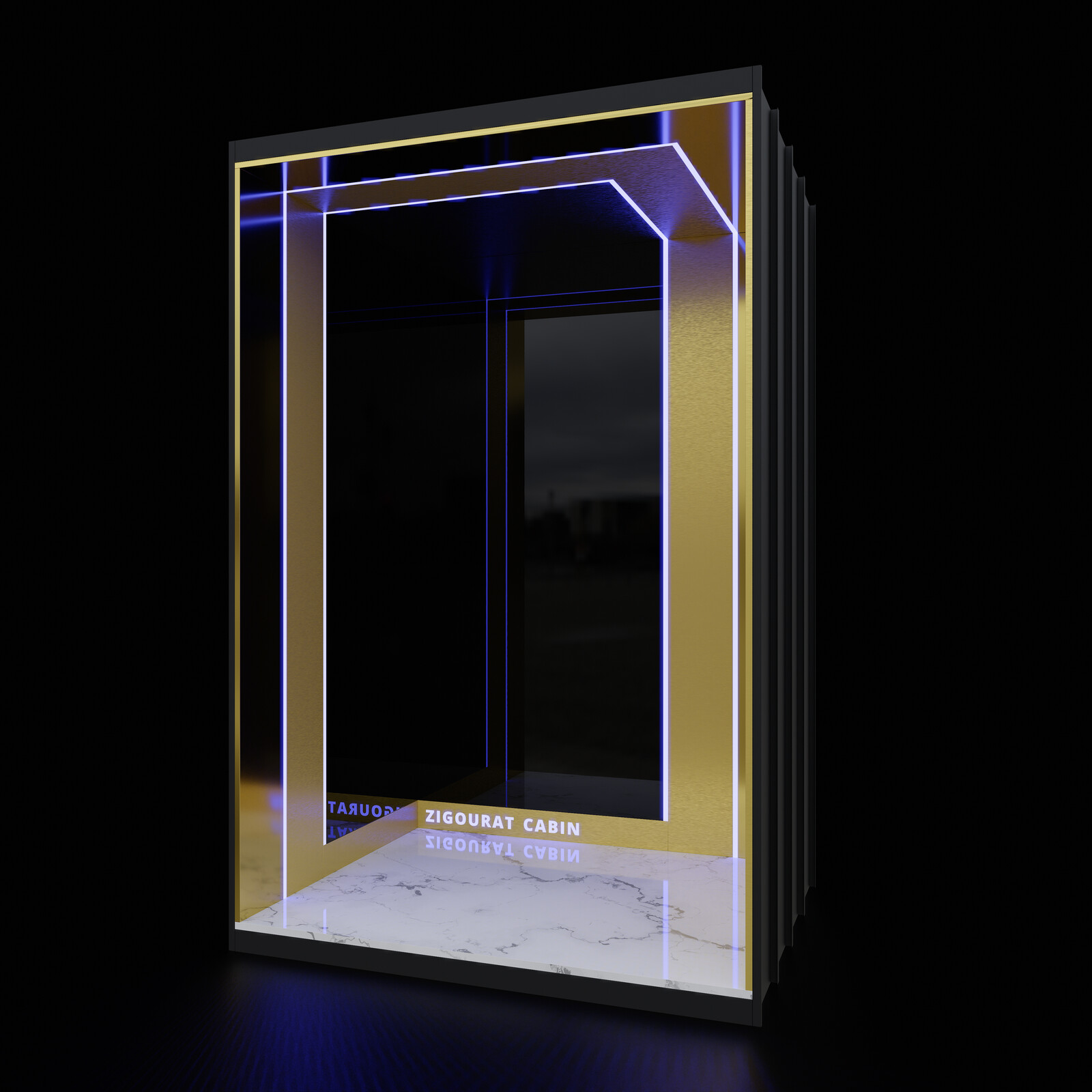Elavator Cabin Animation 01
