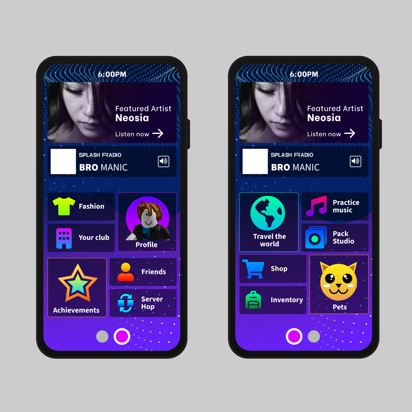 The in-game phone allows players to easily access other locations or functions