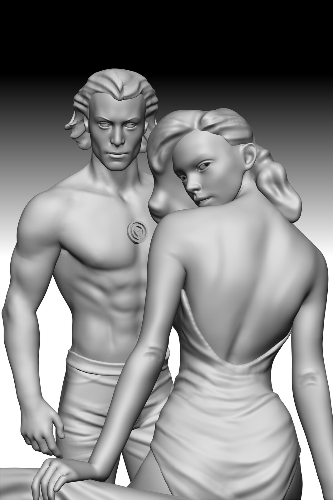 3D Zbrush Render Base