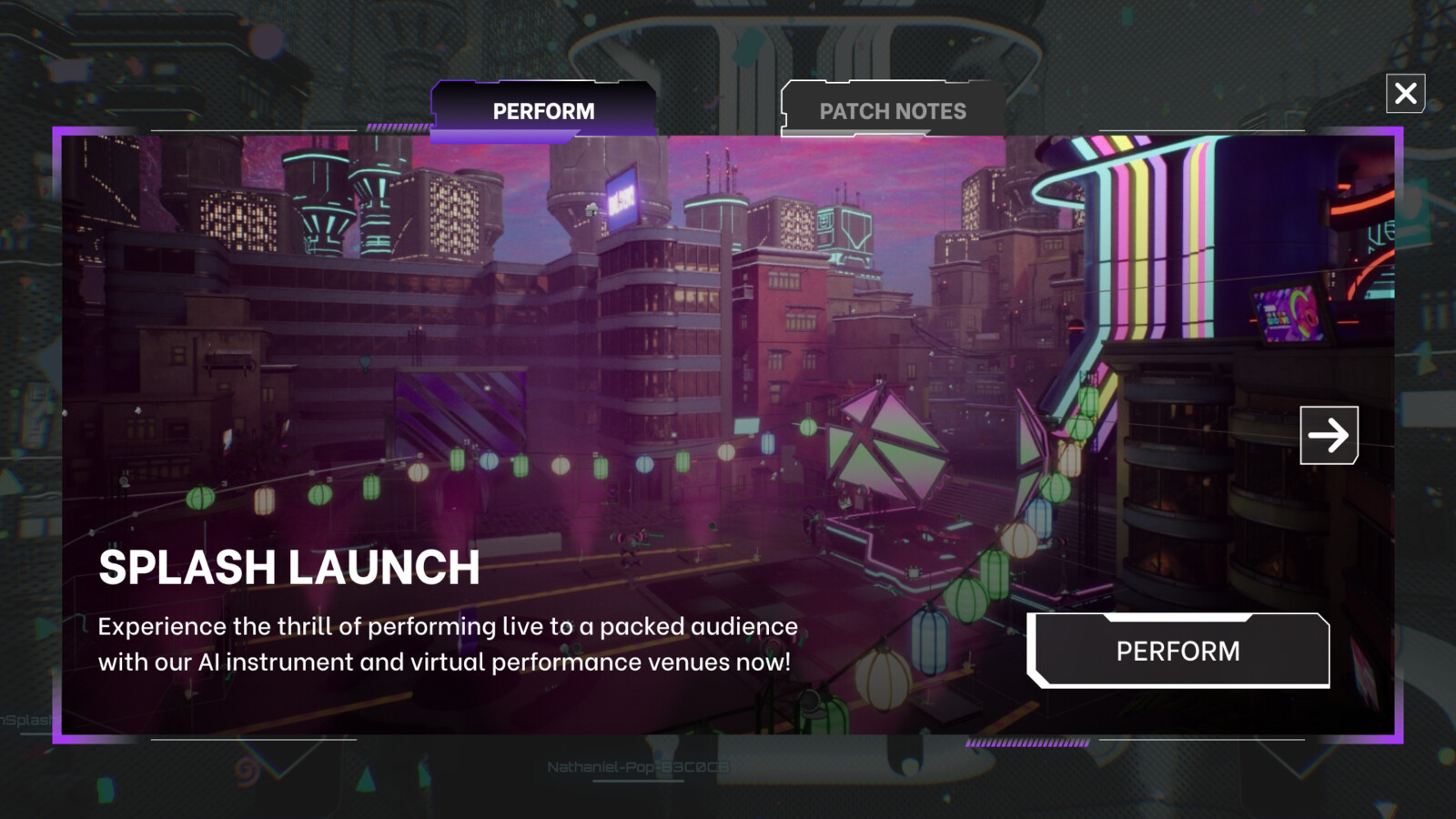 What's New modal