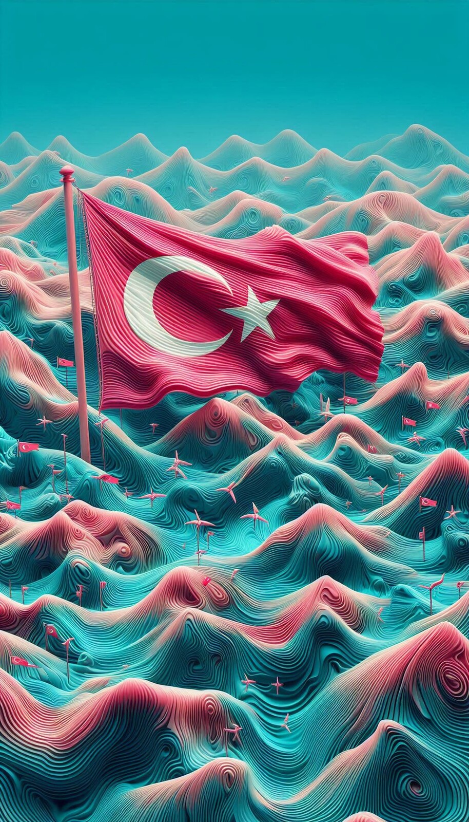 incibey Türk bayrağı wallpaper HD kalite tam ekran ücretsiz en güzel Türk bayrakları resmi  phone iPhone Android 3d 4k