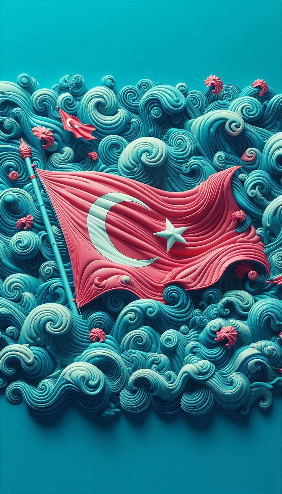 incibey Türk bayrağı wallpaper HD kalite tam ekran ücretsiz en güzel Türk bayrakları resmi  phone iPhone Android 3d 4k