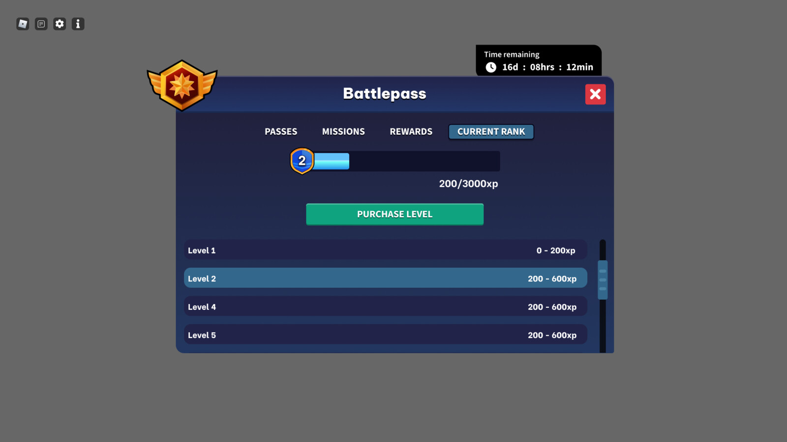 Battlepass (ranks)