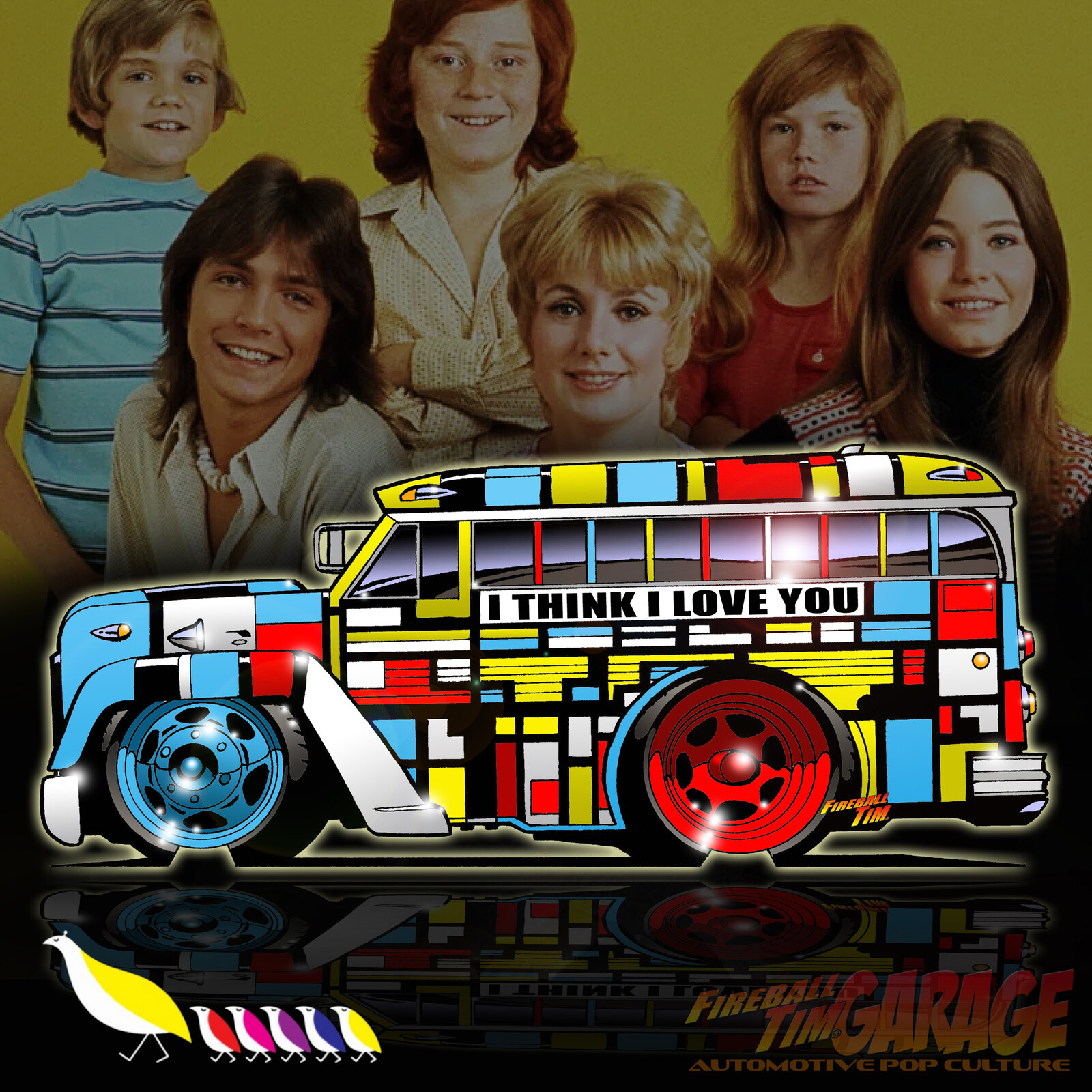Partridge Bus Fireball Tim Garage is Automotive Pop Culture Cars
