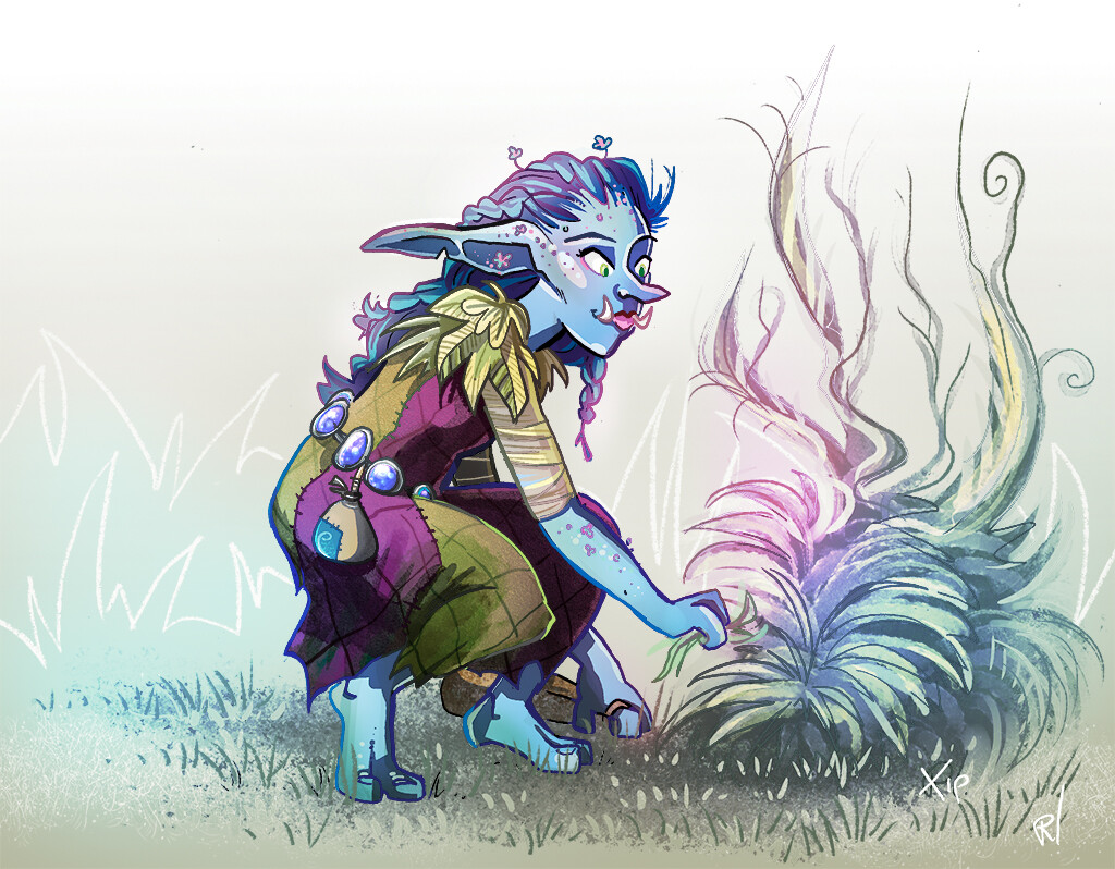 Troll druid