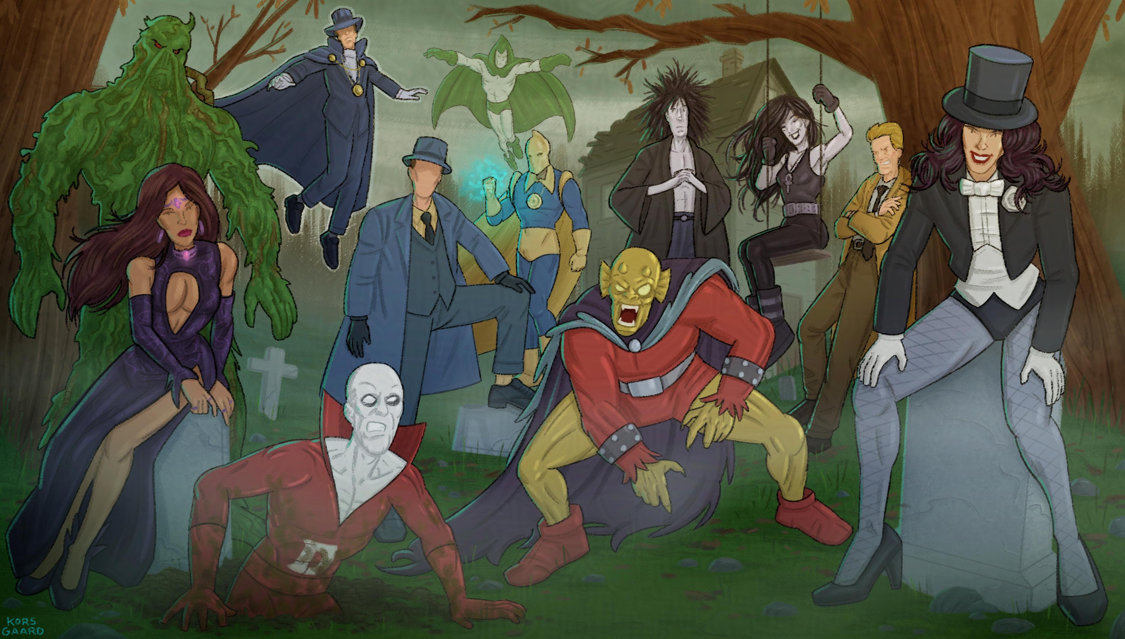 DC Mysterious Characters