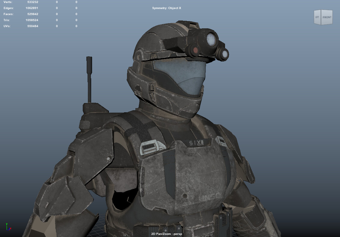 ArtStation Halo ODST Armor