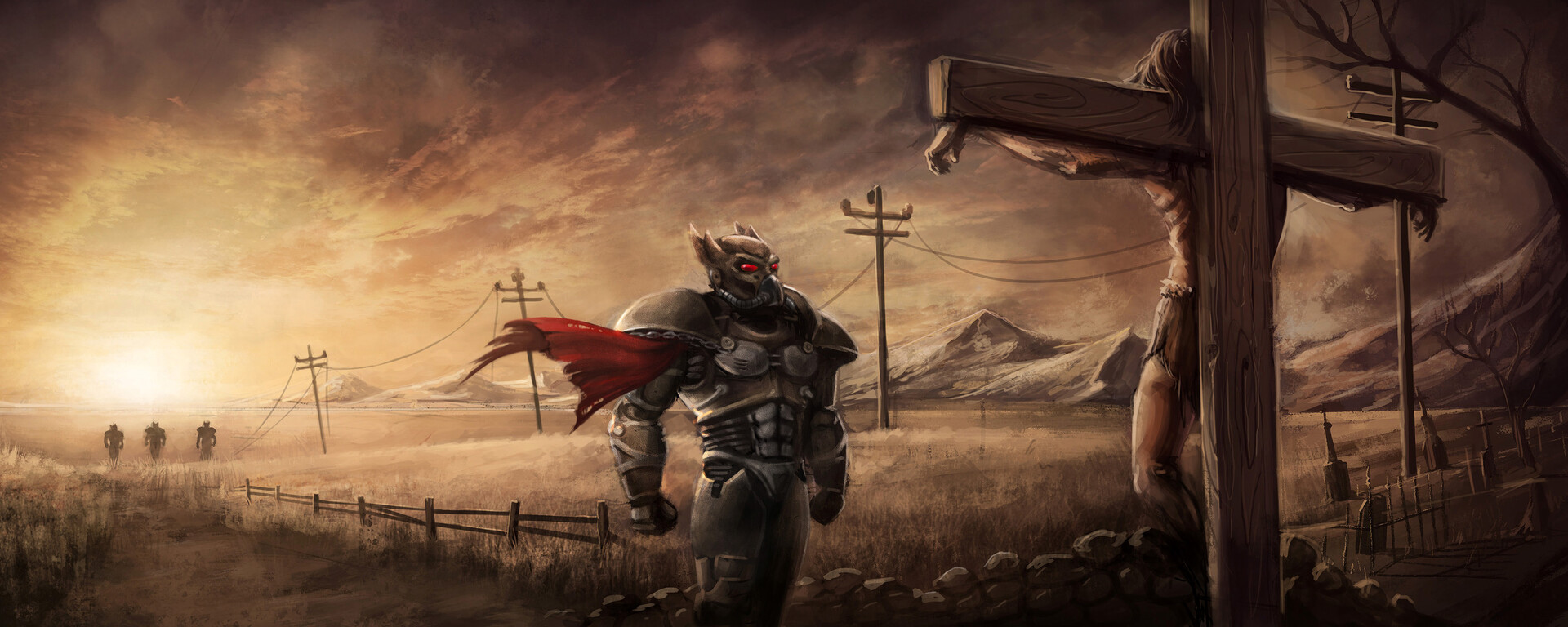 ArtStation - OWB: Rustbelt Rising - Loading Screen