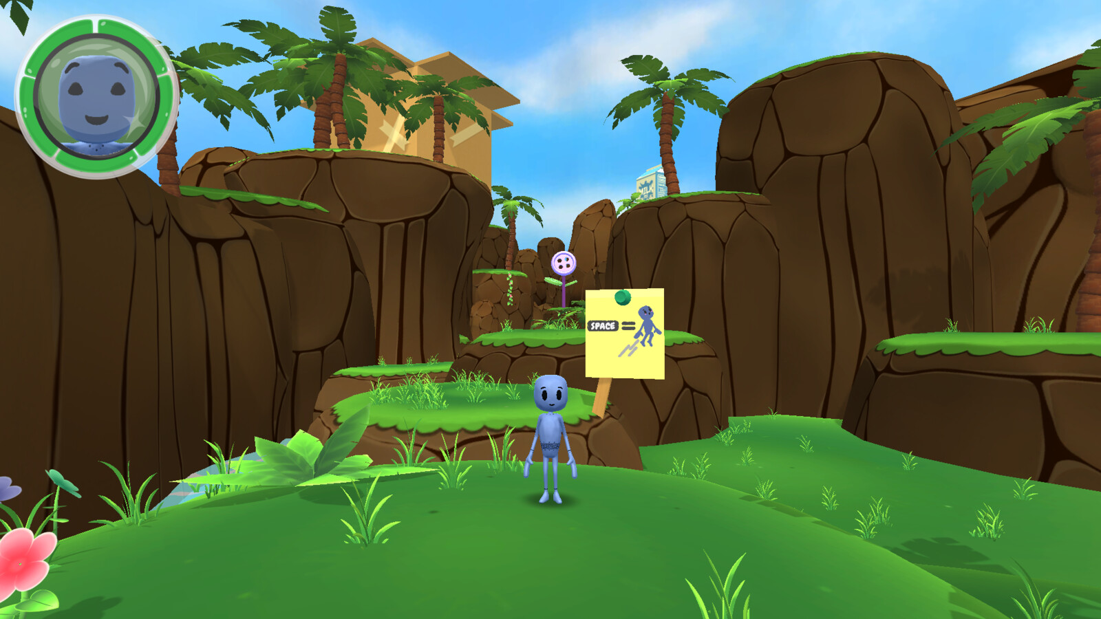 In-game instructions