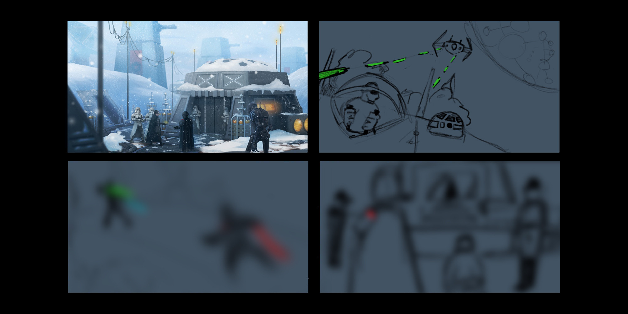 Complete sketch story of "Inquisitor Mission"