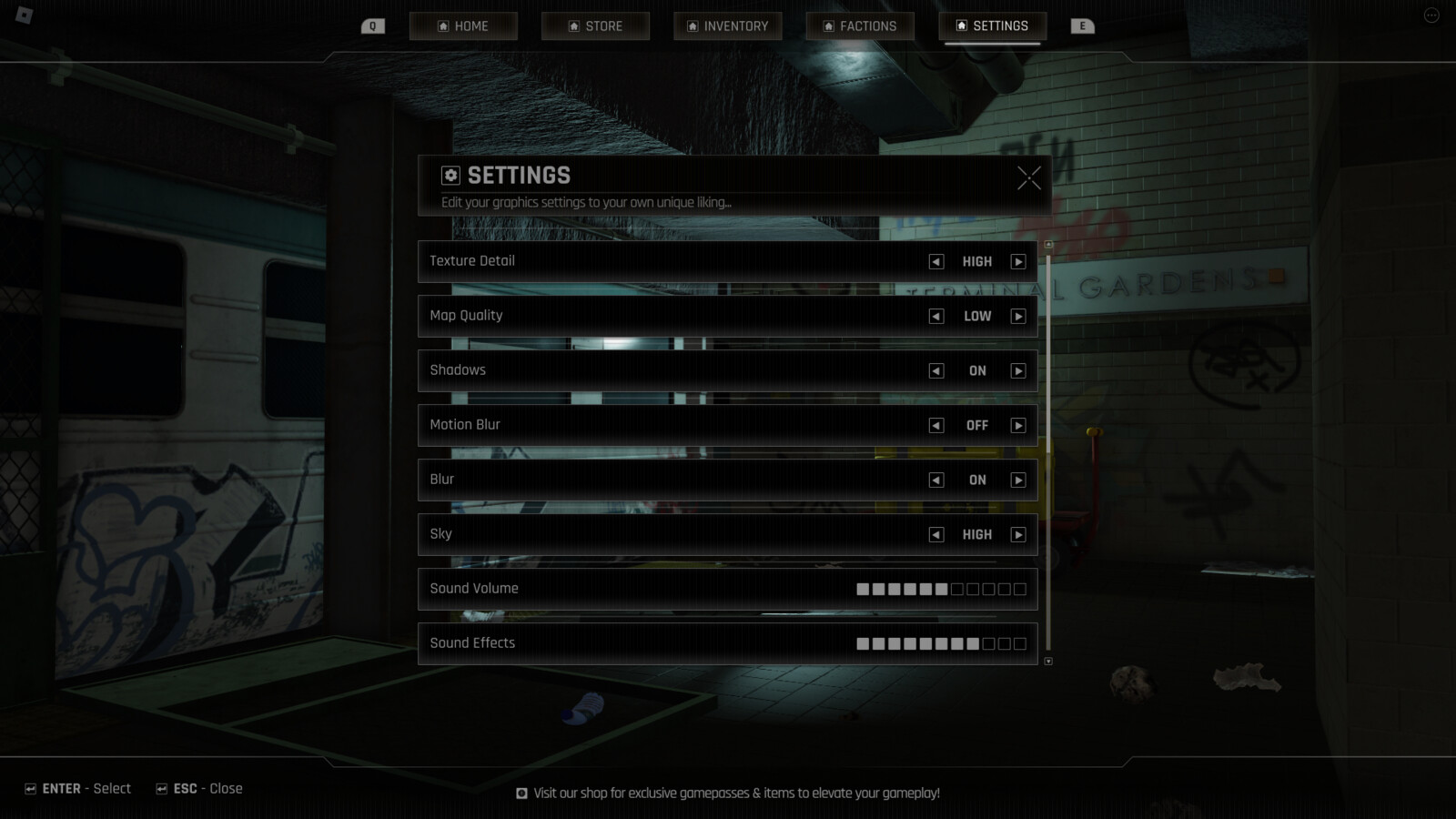 Half Life Inspired Game UI UX Design