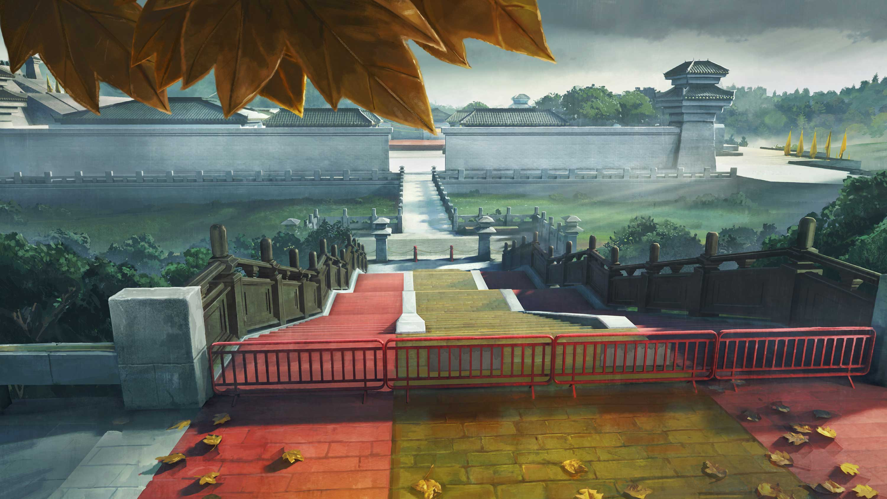 final background for the Emperor's Mausoleum's Golden Path