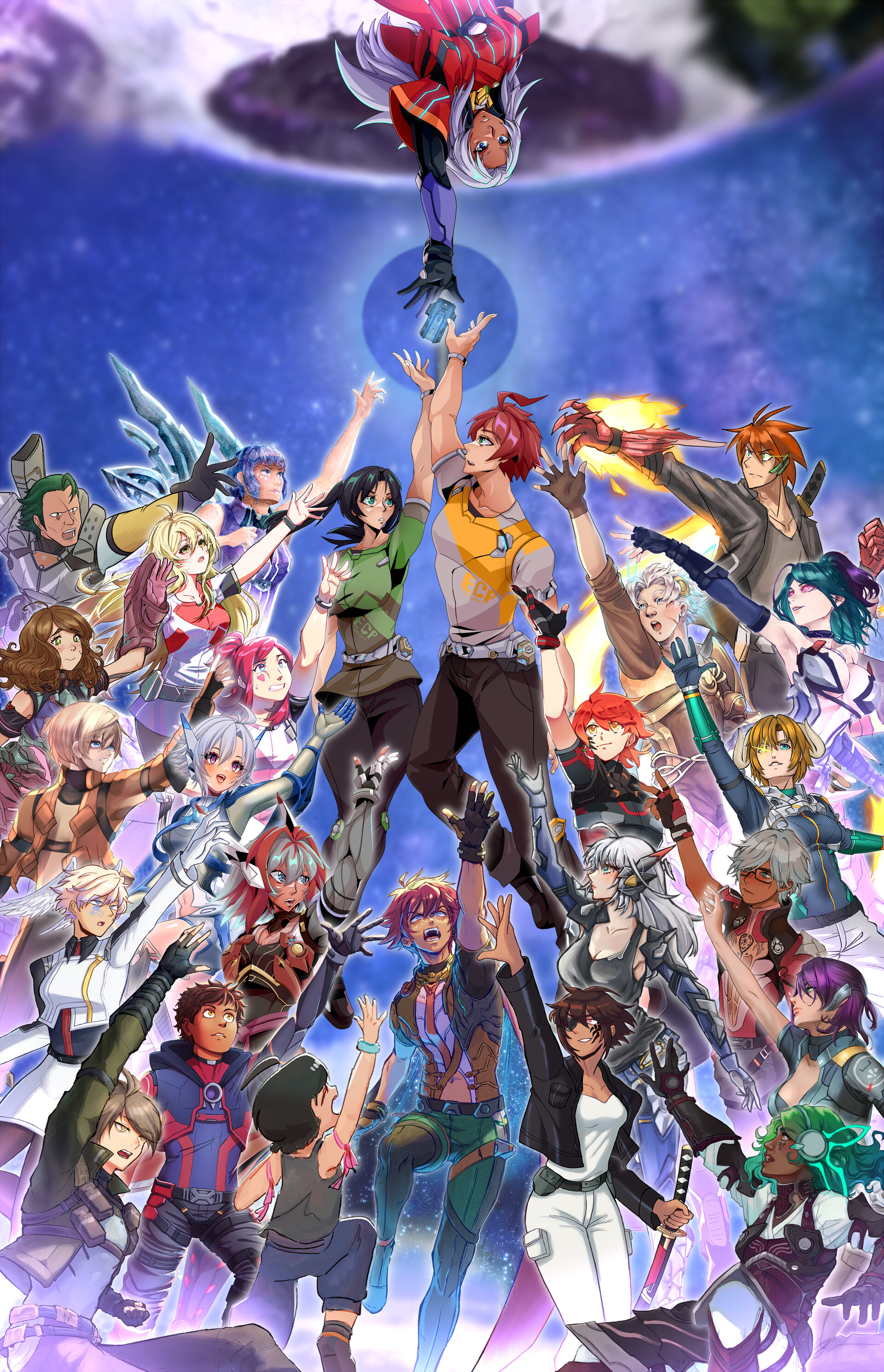 Andoryu Anzuru - Xenoblade X 9th anniversary Collab project