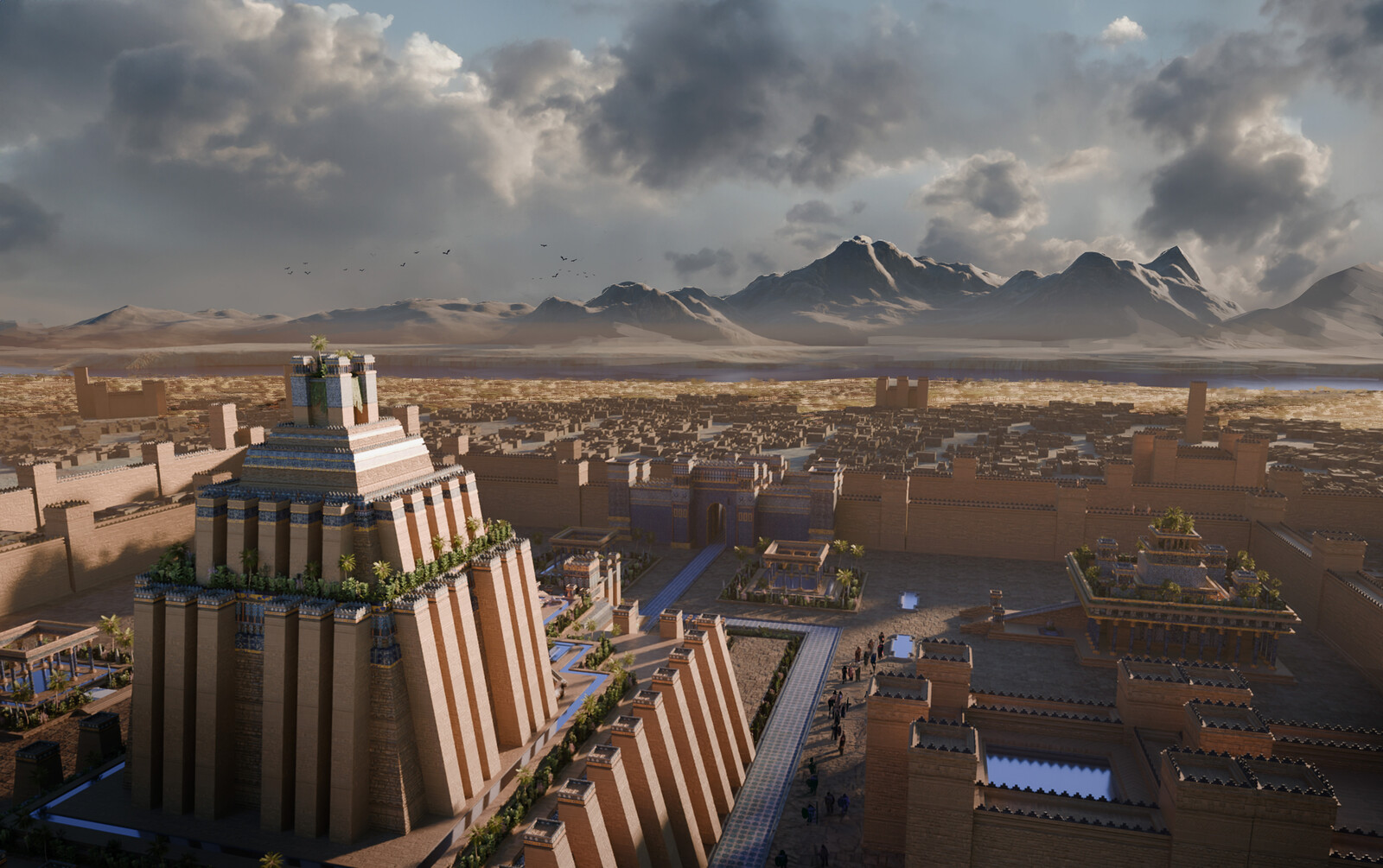 One of the greatest cities that was ever built in antiquity, standing tall as a mark of human civilization. 