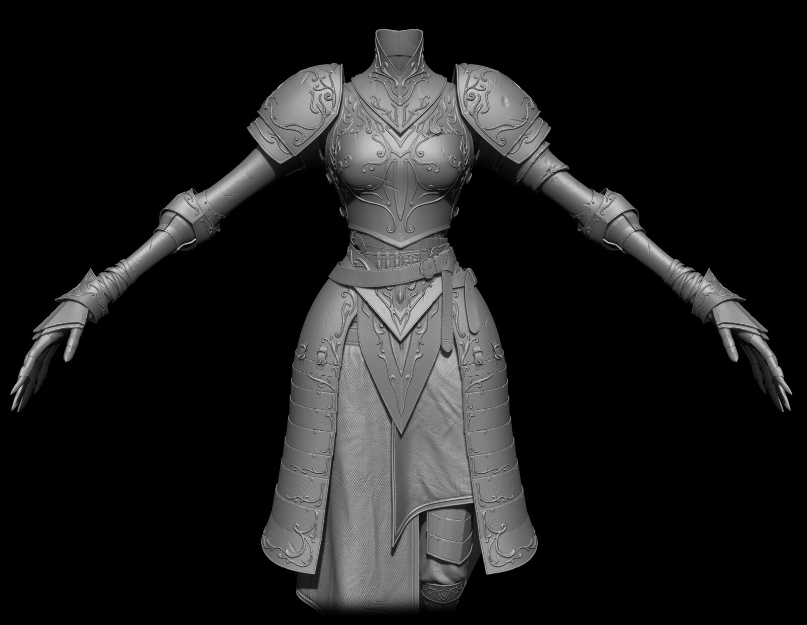High Poly Body Armor