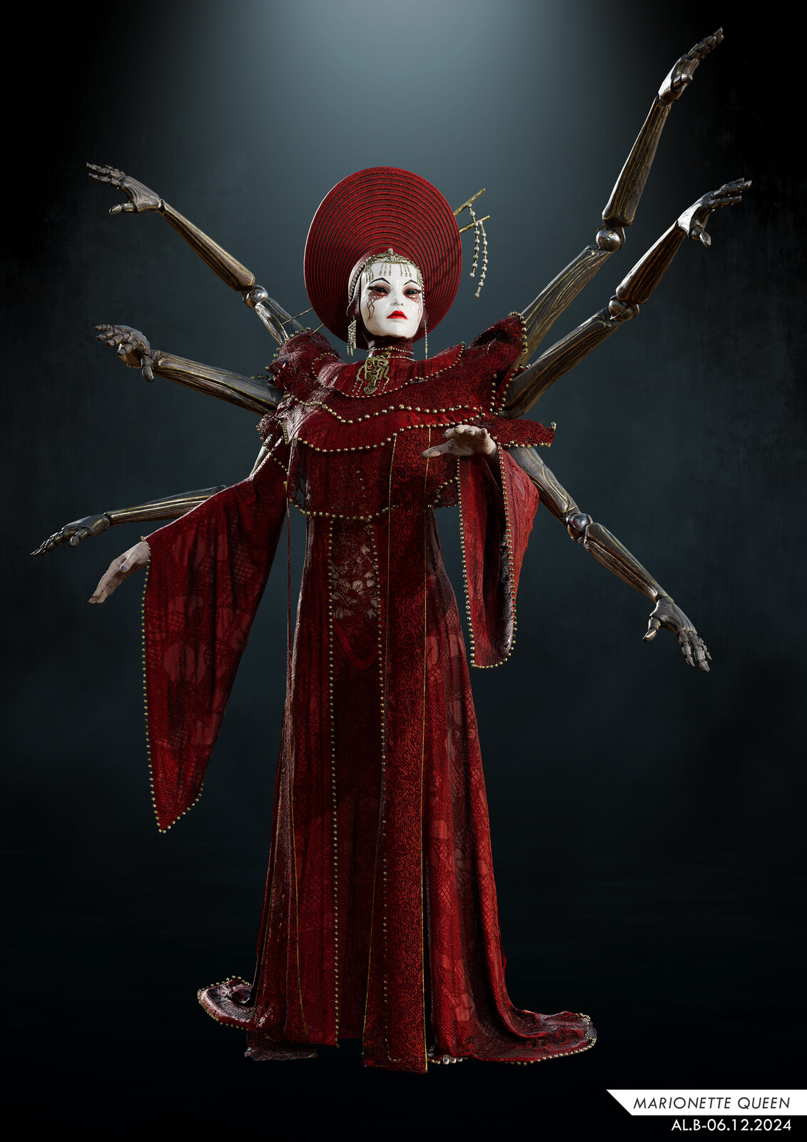 MARIONETTE QUEEN - Game Ready Character 2024