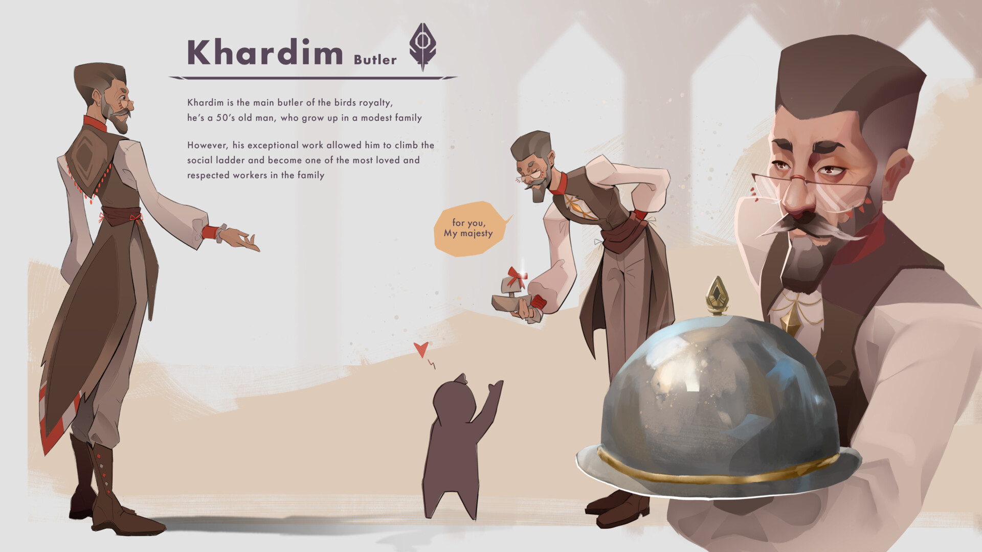 ArtStation - Butler Charadesign