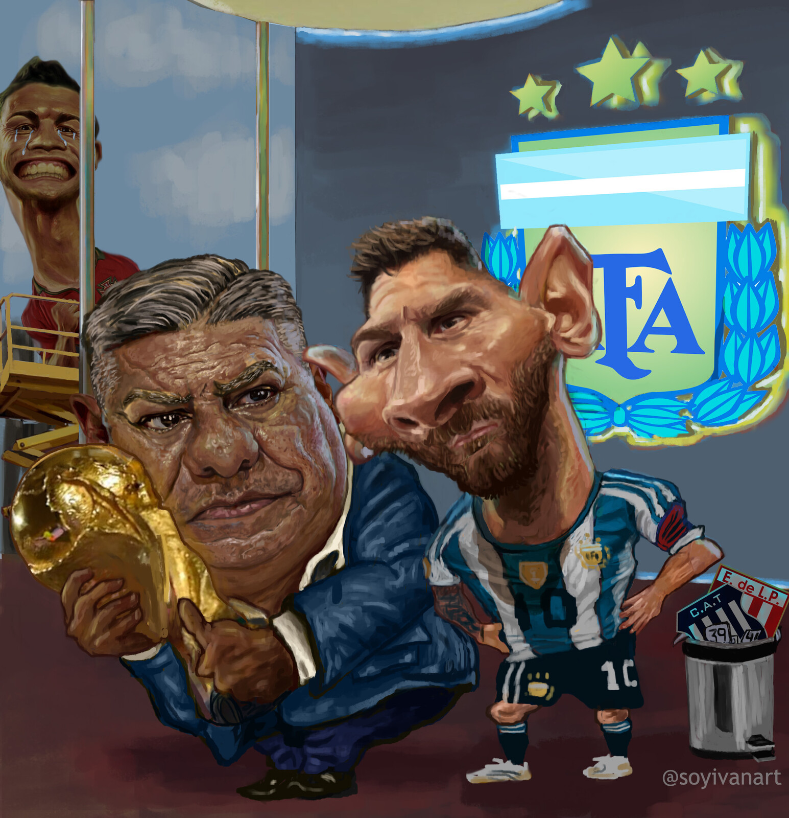 Messi vs Tapia