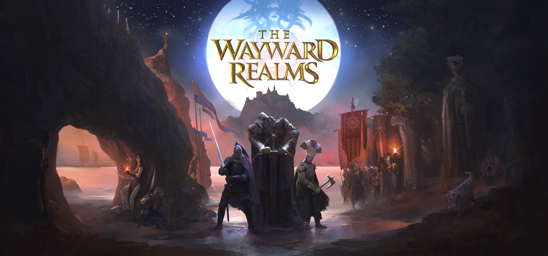 ArtStation The Wayward Realms Cover Art Candidate Shadows of a