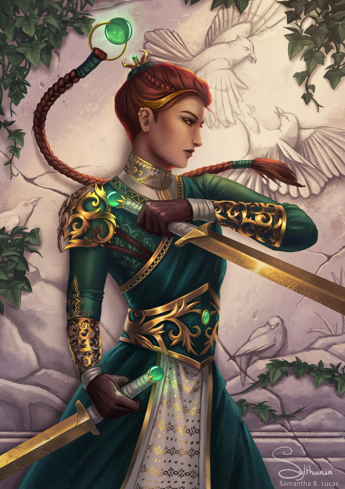 Golden Feathers