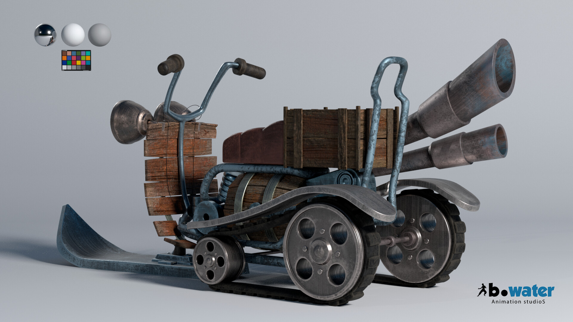 Iván Soto - Klincus TV Series Texturing LookDev