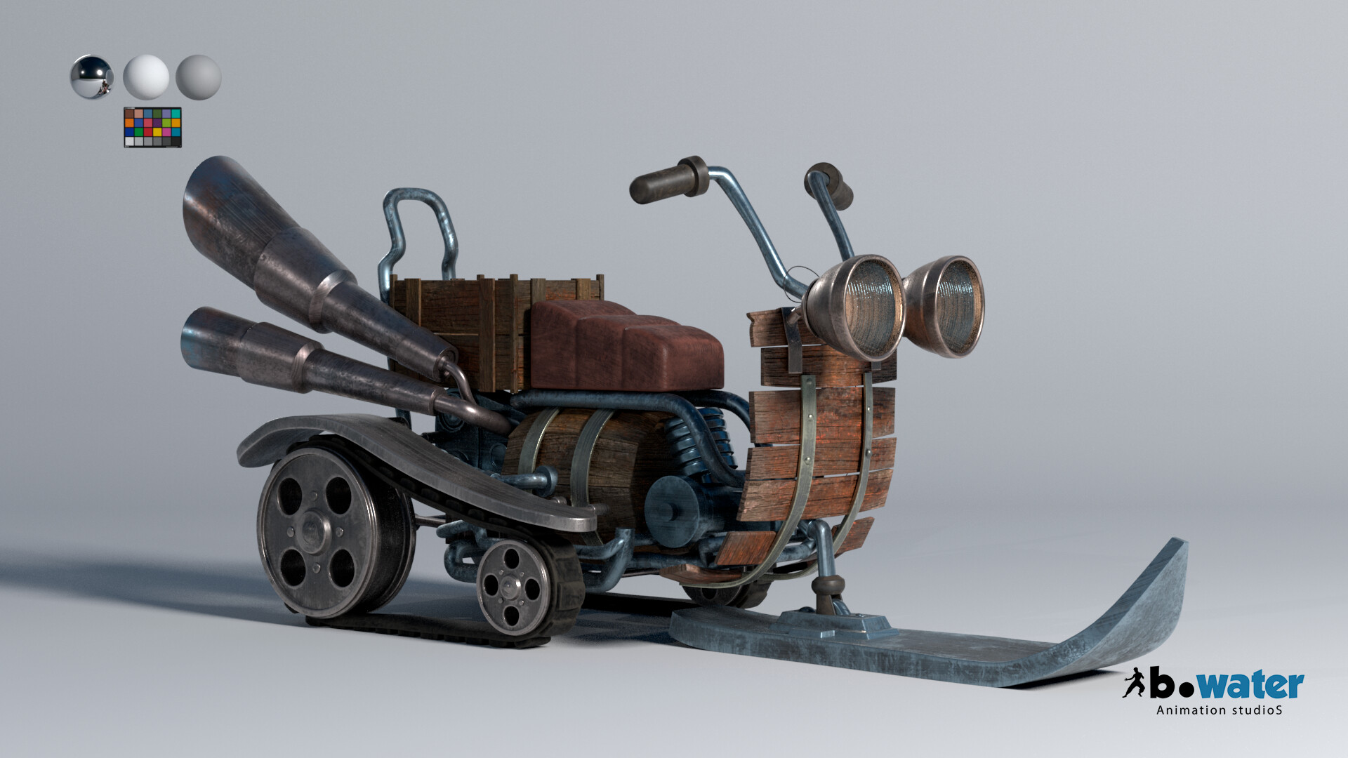 Iván Soto - Klincus TV Series Texturing LookDev