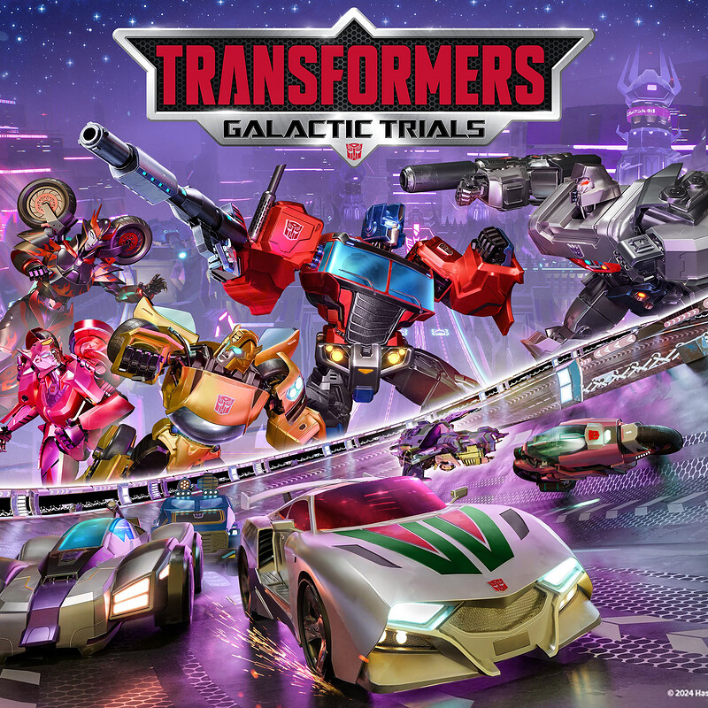 Transformers: Galactic Trials - Official Game Cover Art 